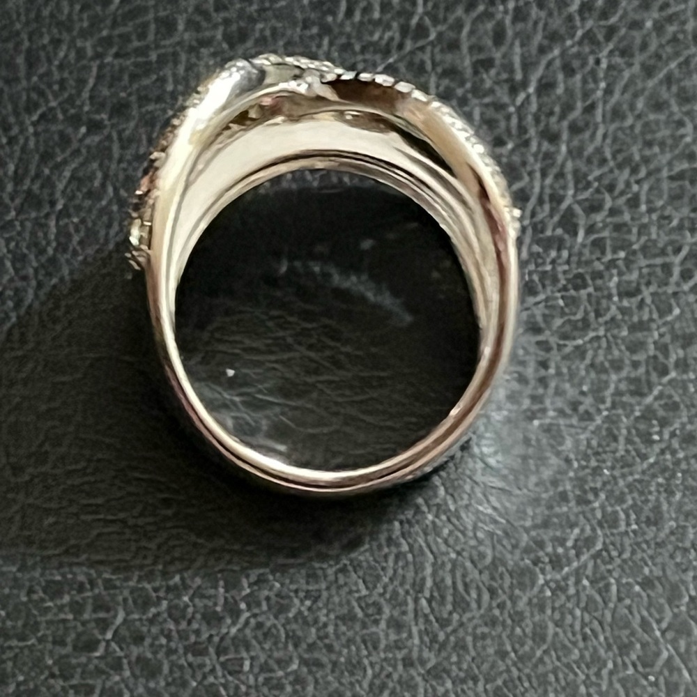 Gorgeous Multi Colored Gemstone Ring - image 6